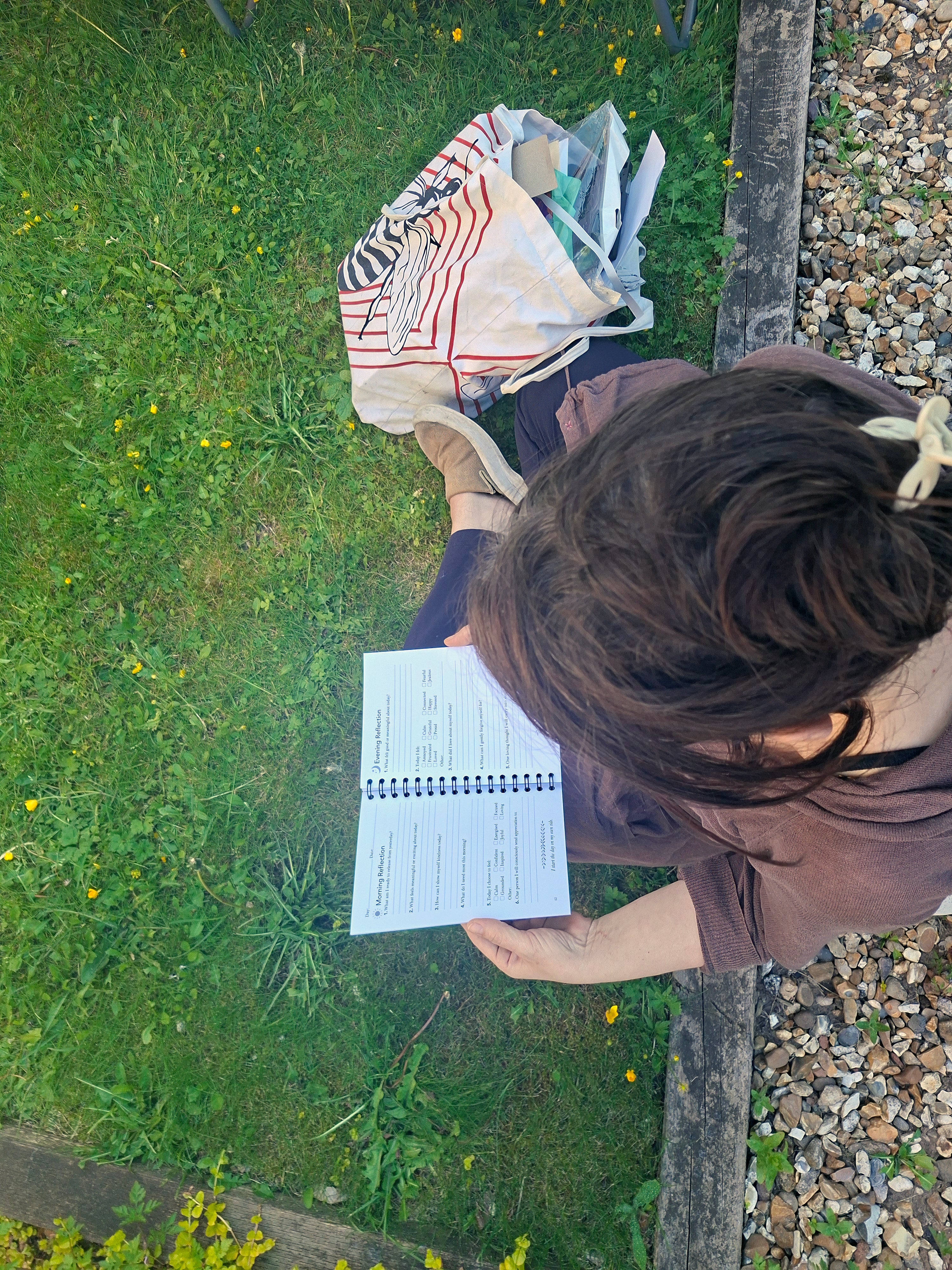 Love Begins Within — Morning & Evening Reflection Journal (Spiral Edition, A5)