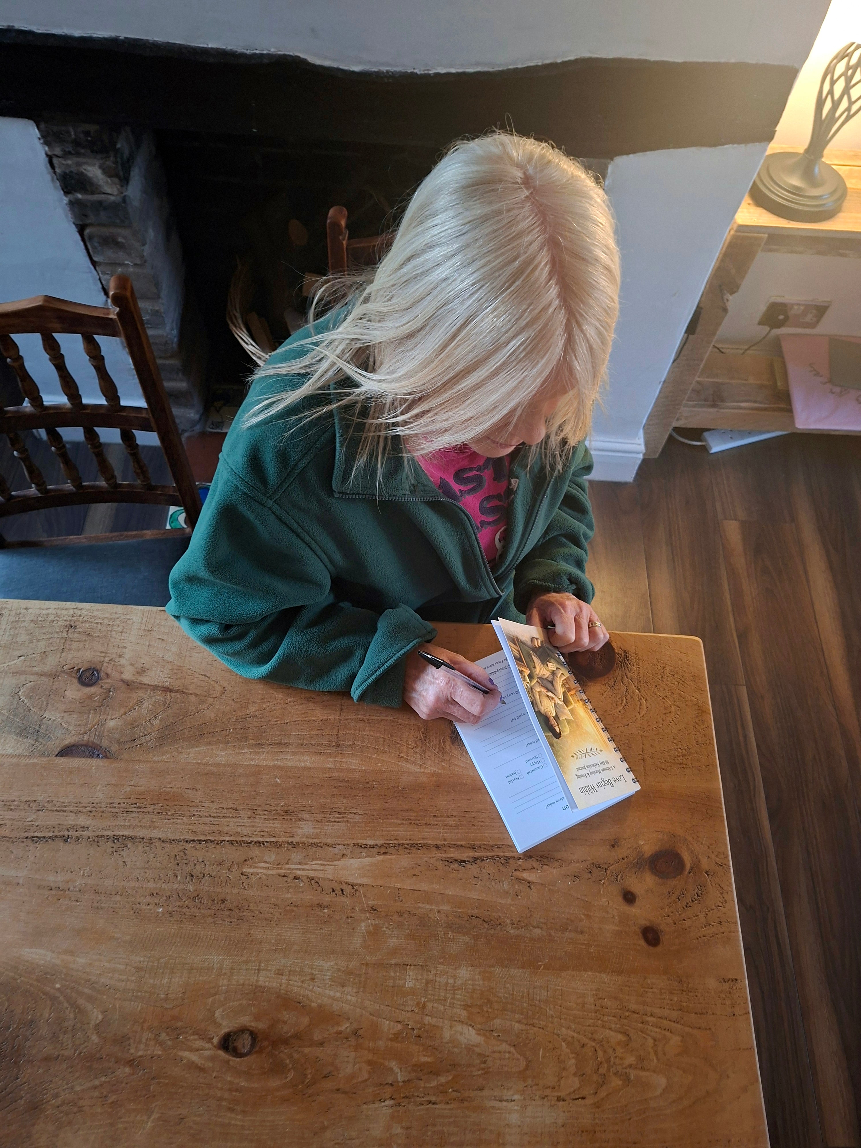 Love Begins Within — Morning & Evening Reflection Journal (Spiral Edition, A5)
